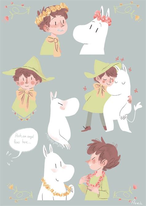 Pin by 婕妤 on snufkin | Moomin cartoon, Moomin, Character design