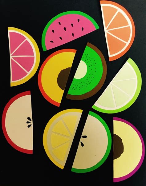 Fruit shaped door decs ! There's apples, a peach, a lime, a lemon, a grapefruit, an orange, a ...