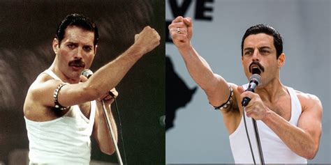 'Bohemian Rhapsody' Cast vs. Real Life Queen Band Members in Photos