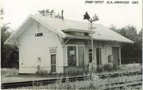 Ola, AR : Picture of old train station in Ola photo, picture, image ...