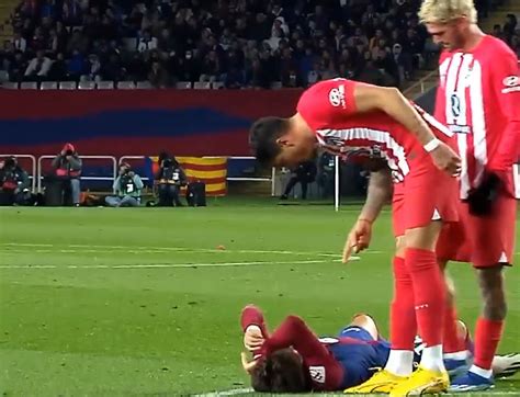 WATCH: 'Do you want a fight?' - Atletico Madrid hardman challenges Joao Felix after Barcelona ...