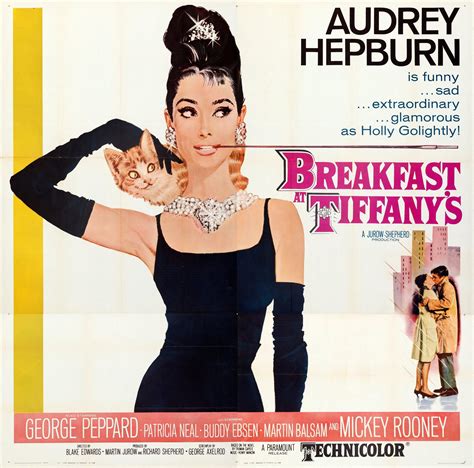 Breakfast At Tiffany's Movie Poster | 6 Sheet (81x81) Original Vintage ...