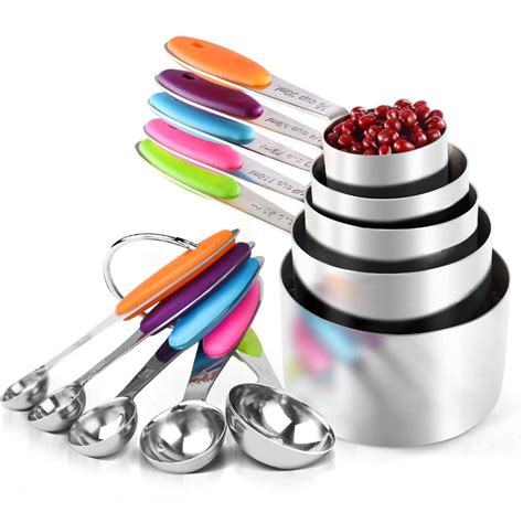 Aliexpress.com : Buy Kitchen tools 304 Stainless Steel Measuring Cups and Spoons Set ,kitchen ...