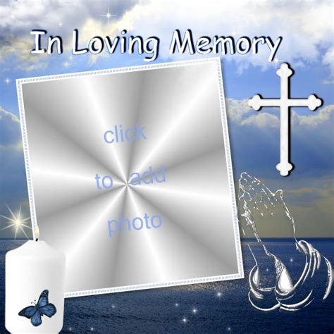 In loving memory - imikimi.com | Photo frame maker, Photo, Memory frame