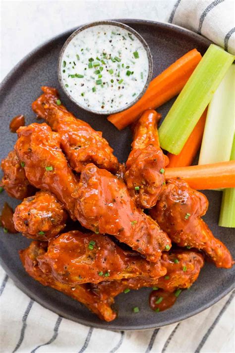 Crispy Baked Buffalo Wings | Recipe | Hot wing recipe, Wings recipe buffalo, Chicken wing recipes