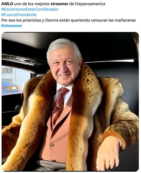 AMLO se corona también en los memes tras superar 2 de los streamers más ...