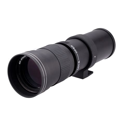 Mcoplus 420 800mm F8.3 16 Super Telephoto Lens Manual Zoom Lens for Canon EOS EF Nikon Ai Sony ...