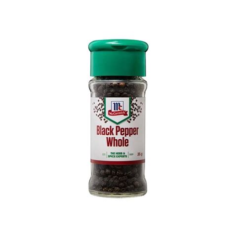 Tiêu Đen Nguyên Hạt 35g – Black Pepper - CÔNG TY TNHH MINH NGA - MINH ...