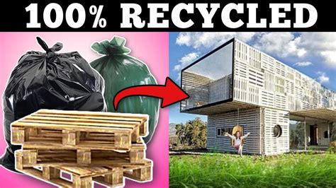 Homes Made From Recycled Materials - YouTube