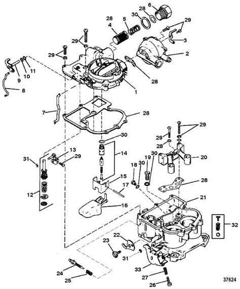 Rochester Carburetor 2 Barrel Diagram