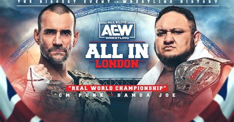 AEW All In: CM Punk vs. Samoa Joe Result