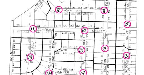 Edgewood Homeowners' Association: Edgewood Subdivision Map