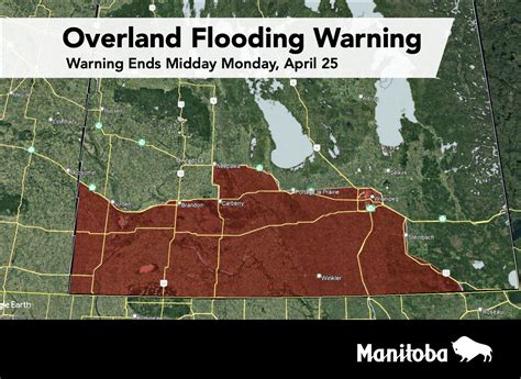 Flood warning issued for southern Manitoba | Montreal Gazette