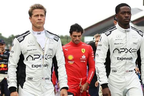 Brad Pitt makes F1 debut at British Grand Prix - Arabian Business ...