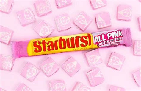 Starburst unveils all-pink candy packs, merch