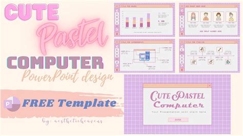 Cute Pastel Computer 🌸 | PowerPoint Template | FREE TEMPLATE - YouTube