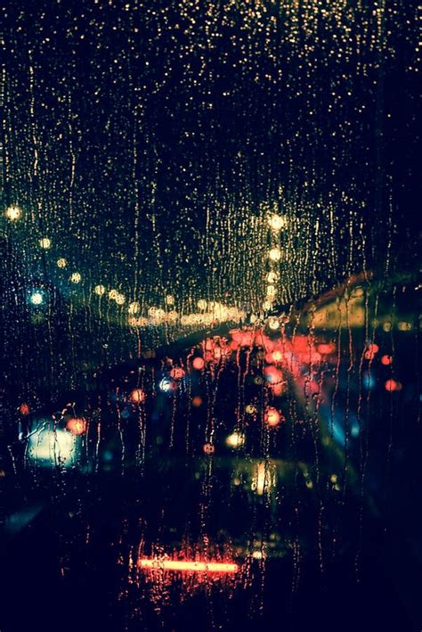 City View through a Window on a Rainy Night Stock Image - Image of destroying, assembling: 77412871