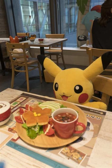 Pokémon Cafe in Tokyo: The First Permanent Pokémon-Themed Cafe