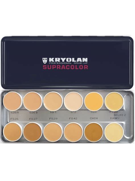 Kryolan Original Supracolor Concealer Palette – Cosmetics Hub