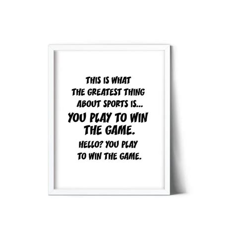 Football Wall Art Sports Quotes Wall Art Sports Wall Decor - Etsy