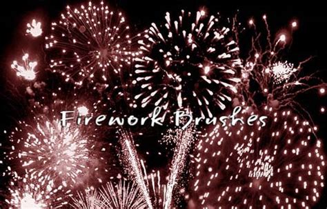 Free Fireworks Brushes For Photoshop | Pixelbell