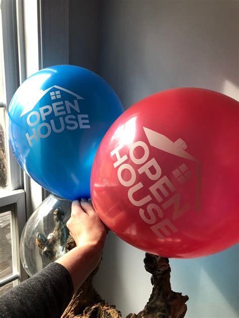 House for Sale Balloons Open House Balloons for Real Estate | Etsy