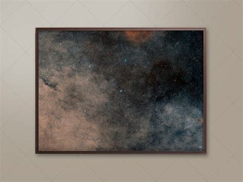 Milky Way Galaxy Astronomy Poster Solar System Wall Art | Etsy