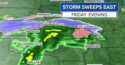 Weather forecast: Weekend snowstorm to hit Midwest, East Coast - CBS News