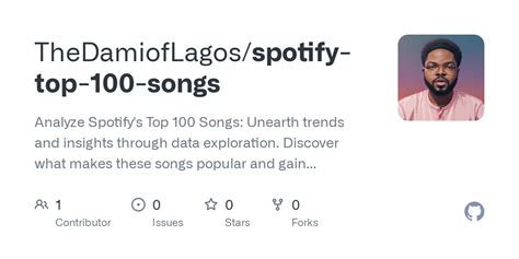 GitHub - TheDamiofLagos/spotify-top-100-songs: Analyze Spotify's Top ...