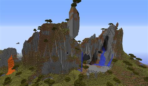 Awesome Minecraft seed Massive Mountain, npc village 1.7.10 | Minecraft seed, Minecraft, Village