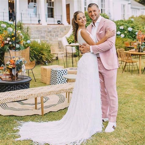 Tim Tebow And Demi-Leigh Nel-Peters’ Wed In An Intimate Affair