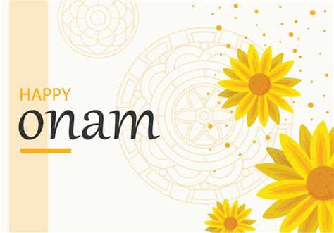 Happy Onam Background 158378 Vector Art at Vecteezy