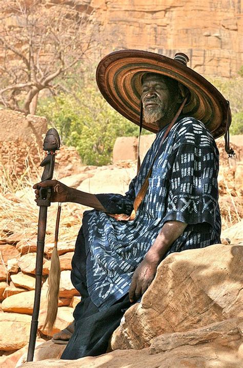 Africa | "Village chief". Dogon country, Mali | ©**El-Len** African ...