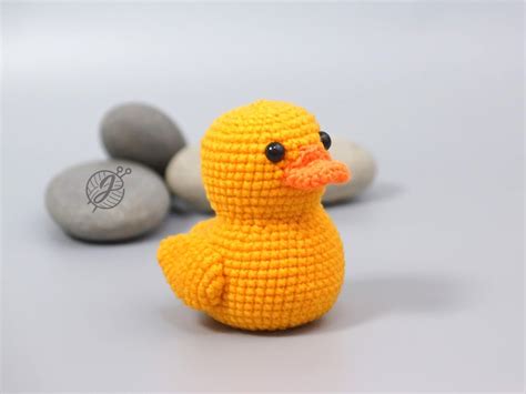 Yellow Rubber Duck Crochet PATTERN Amigurumi Ducky Tutorial - Etsy