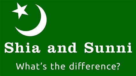 Key Differences Between Sunni And Shia