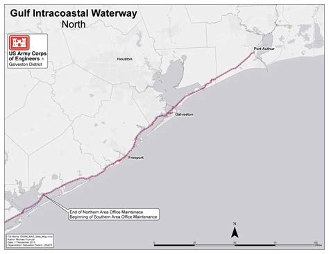 Galveston District > Missions > Navigation > HydrographicSurveys > Gulf Intracoastal Waterway ...