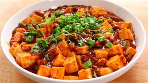 Korean-style mapo tofu (Mapadubu: 마파두부) recipe by Maangchi