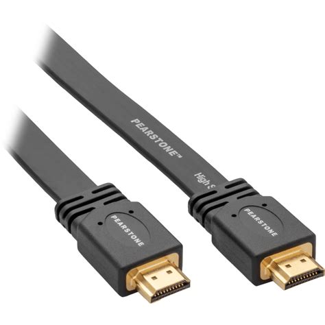 Pearstone Flat High-Speed HDMI Cable with Ethernet (6') HDA-106F