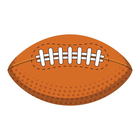 Game ball icon cartoon vector. American football 14916432 Vector Art at Vecteezy