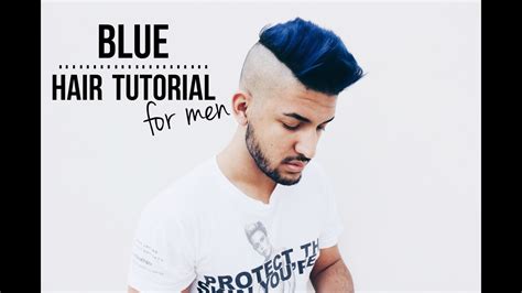 Cute Black Hair: Hair Dye For Boys Blue