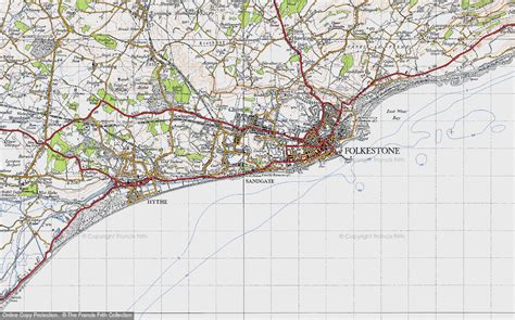 Old Maps of Sandgate, Kent - Francis Frith