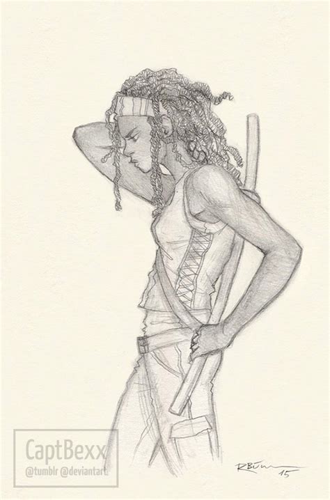 Michonne by CaptBexx on DeviantArt