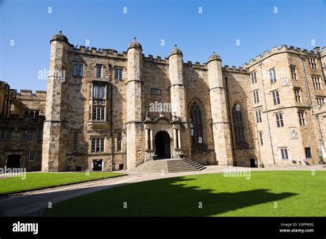 Durham Castle, Durham University College student accommodation Stock ...