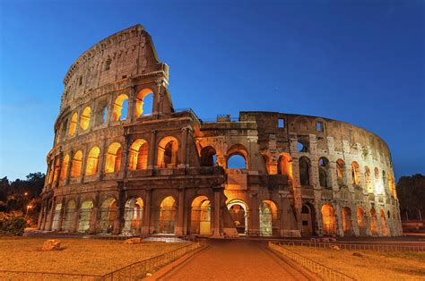 Rome Colosseum Ancient Amphitheatre Photograph by Fotovoyager | Fine ...