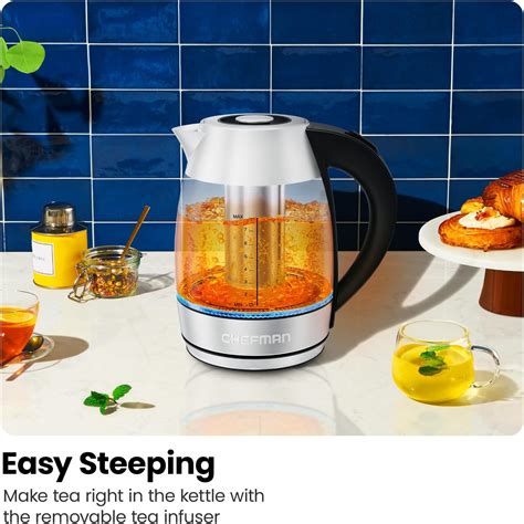 Chefman Glass Electric Kettle Review | Tea Hee Shop UK