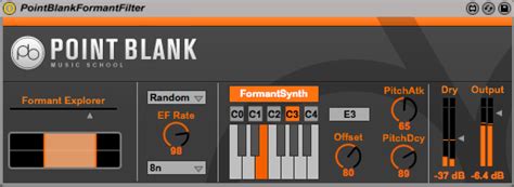 Formant Filter effect for Max for Live | Ableton