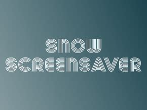 Snow screensavers | Roku Guide