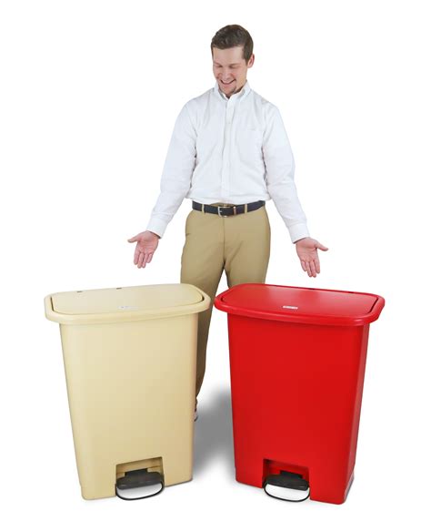 Detecto Waste Mate Plastic Waste Receptacles WM-13RED