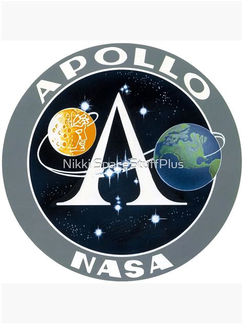 "Apollo Program Logo" Poster for Sale by Spacestuffplus | Redbubble