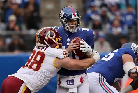 New York Giants vs. Washington Redskins RECAP, SCORE, STATS (12/9/18 ...